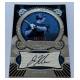 Joe Mauer Autograph /375 2004 Upper Deck Etched in Time #ET-MANumbered 092/375 Minnesota Twins Baseball Card