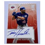 Torii Hunter On-Card Auto 2003 Topps Certified #TA-TH Mnnesota Twins Baseball card