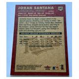 Johan Santana On-Card Auto  2000 Fleer Tradition #U43 Minnesota Twins Baseball Card