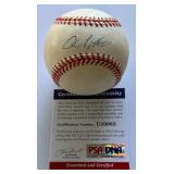 Andy Pettite Autographed w/ PSA DNA COA Rawlings OALB Budig Baseball - New York Yankees