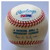 Andy Pettite Autographed w/ PSA DNA COA Rawlings OALB Budig Baseball - New York Yankees