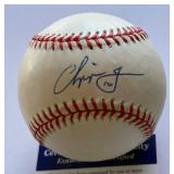 Chipper Jones Autographed w/ PSA DNA COA Rawlings ONLB Coleman Baseball - Atlanta Braves