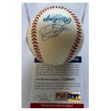 Kirby Puckett Autographed w/ PSA DNA COA - National Baseball Hall of Fame 2001 Induction Day Stamped and Cancelled Rawlings OALB Budig Baseball - Minnesota Twins - RARE!!