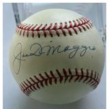 Joe DiMaggio Autographed w/ PSA DNA COA Rawlings OALB Budig Baseball - New York Yankees