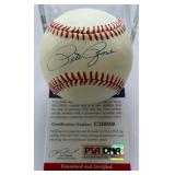 Pete Rose Autographed w/ PSA DNA COA Rawlings ONLB White Baseball