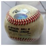 Barry Bonds Autographed w/ Steiner COA Rawlings ONLB Coleman Baseball