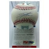 Jim Thome Autographed w/ PSA DNA COW National Baseball Hall of Fame Rawlings OMLB Baseball - Minnesota Twins