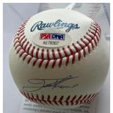 Jim Thome Autographed w/ PSA DNA COW National Baseball Hall of Fame Rawlings OMLB Baseball - Minnesota Twins