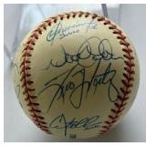 2001 New York Yankees Team 14 Autographs Baseball w/ Full PSA DNA Letter of Authenticity - DEREK JETER, MARIANO RIVERA, ROGER CLEMENS, ANDY PETTITE, JOE TORRE, JORGE POSASA, and More!