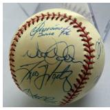 2001 New York Yankees Team 14 Autographs Baseball w/ Full PSA DNA Letter of Authenticity - DEREK JETER, MARIANO RIVERA, ROGER CLEMENS, ANDY PETTITE, JOE TORRE, JORGE POSASA, and More!