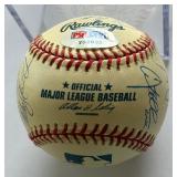 2001 New York Yankees Team 14 Autographs Baseball w/ Full PSA DNA Letter of Authenticity - DEREK JETER, MARIANO RIVERA, ROGER CLEMENS, ANDY PETTITE, JOE TORRE, JORGE POSASA, and More!