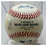 Joe Torre Autographed and Inscribed "HOF 