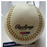 Byron Buxton Autographed w/ PSA DNA COA Rawlings Gold Glove Award Baseball