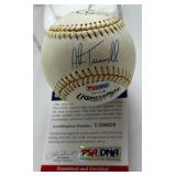 Alan Trammell Autographed w/ PSA DNA COA Rawlings Gold Glove Award Baseball