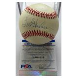 Orel Hershiser Autographed w/ PSA COA Rawlings OALB Budig Baseball