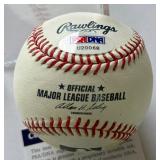 Robinson Cano Autographed w/ PSA DNA COA Rawlings OMLB Selig Baseball