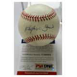 Alfonso Soriano Autographed w/ PSA DNA COA Rawlings OMLB Selig Baseball