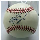 AJ Pierzynski Autographed Rawlings OMLB Selig Baseball - Minnesota Twins