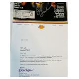Phil Jackson Autographed w/ LA Lakers LOA Sports Illustrated Basketball Magazine