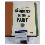 Kareem Abdul-Jabbar Autographed w/ PSA DNA COA "Sasquatch In The Paint" Basketball Book