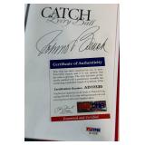 Johnny Bench Autographed w/ PSA DNA COA "Catch Every Ball" Baseball Book