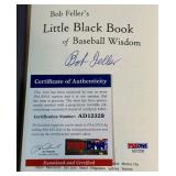 Bob Feller Autographed w/ PSA DNA COA "Bob Feller