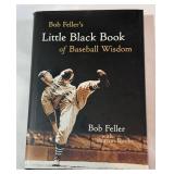 Bob Feller Autographed w/ PSA DNA COA "Bob Feller