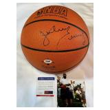 Julius Erving Autographed w/ PSA DNA COA Spalding NBA Official Full-Sized Basketball