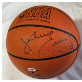 Julius Erving Autographed w/ PSA DNA COA Spalding NBA Official Full-Sized Basketball