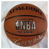 Kevin McHale Autographed w/ PSA DNA COA NBA Full-Sized Basketball