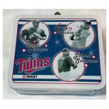 Minnesota Twins Target Metal Lunch Box - Hunter, Santana, Koskie