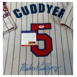 Michael Cuddyer Autographed w/ PSA DNA COA Minnesota Twins Stadium Giveaway Jersey