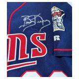 Bobby Kielty Game-Used Autographed Minnesota Twins MLB Russell Athletic Jersye From 2003 Season