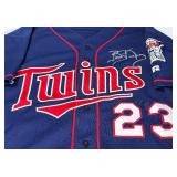 Bobby Kielty Game-Used Autographed Minnesota Twins MLB Russell Athletic Jersye From 2003 Season