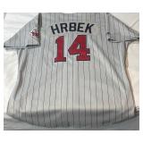 Kent Hrbek Autographed w/ PSA DNA COA Minnesota Twins Russell MLB Authentic Baseball Hersey Size 48