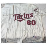 Marsters #60 Authentic Game-Used Minnesota Twins Baseball Jersey 2002 Season