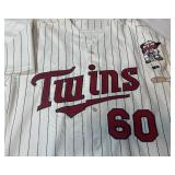 Marsters #60 Authentic Game-Used Minnesota Twins Baseball Jersey 2002 Season