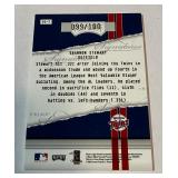 Shannon Stewart Auto /100 2004 Donruss Playoff Prime Signatures #PS-7 Numbered 099/100 Minnesota Twins Baseball Card