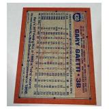 Gary Gaetti On-Card Auto 1991 Topps #430 Minnesota Twins Baseball Card