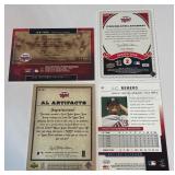 (4) Minnesota Twins Auto Cards - Denard Span w/ Relic, Lew Ford, Scorr Baker /250 w/ Relic, JC Romero