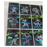 1998 Topps Lords of the Diamond Complete 15 Card Die Cut Baseball Set - Ken Griffey Jr., Chipper, A-Rod, Bonds, Sosa, McGwire, Maddux, and More!