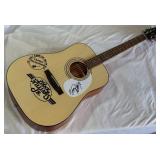 Hank Williams Jr. Autographed Custom Guitar - For Display Only