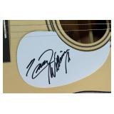 Hank Williams Jr. Autographed Custom Guitar - For Display Only
