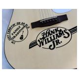 Hank Williams Jr. Autographed Custom Guitar - For Display Only