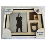 John Legend Autograph and Numberd Swatch Card Custom Framed 11x14"