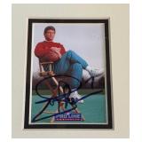 Joe Theisman Autographed Football Card Custom Framed 11x14"