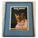Bud Grant Autographed Photo Framed - Minnesota Vikings Football