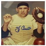 Yogi Berra Autographed 8x10" Baseball Photo - Framed