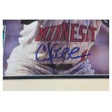 Chuck Knoblauch Autographed Photo w/ Rookie Card - Custom Frames 11x14" - Minnesota Twins Baseball