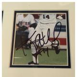 Kent Hrbek Autographed Baseball Photo Custom Framed 11x14" - Minnesota Twins